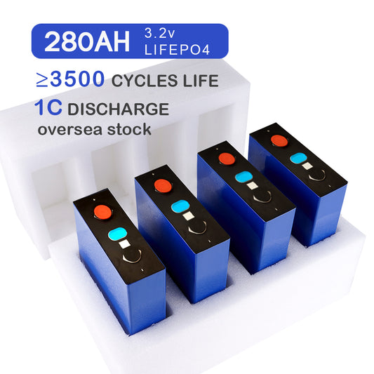 4PCS 3.2V 280Ah EVE280k Grade A Lifepo4 Battery Backup Produced in 2023 for Solar Energy DIY EU Stock