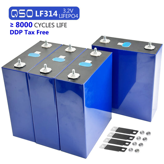 4PCS 3.2V 314ah Grade A EVE 314AH Lifepo4 Original Battery Cells for Backup Power Storage China Stock