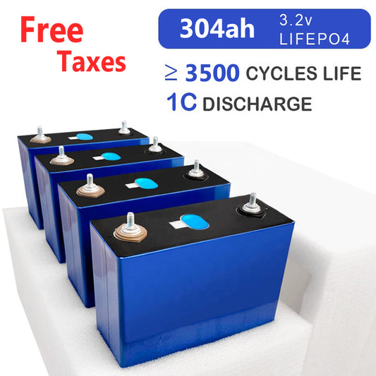 QSO Lifepo4 320ah 304ah Prismatic Lfp Lithium Ion Batteries 300Ah 310Ah 304 320 Ah Grade A 3.2V 320Ah Lifepo4 Battery Cells